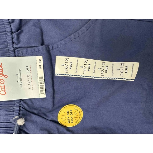 Cat &‎ Jack 4-Pack Shorts Set Pull-On Adjustable Waist Plus Size L(10/12) PLUS - Picture 2 of 6